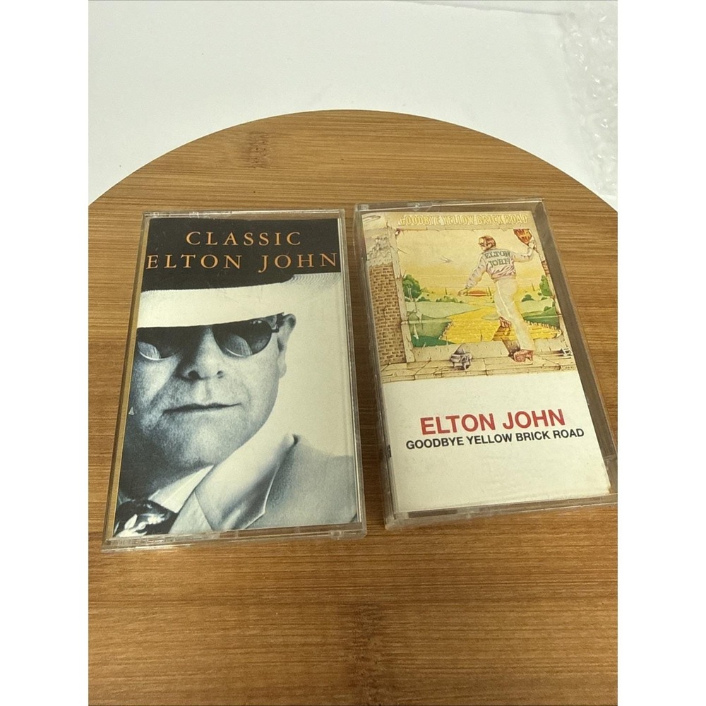 Elton John Cassette Tapes: Classic Elton John & Goodbye Yellow Brick Road